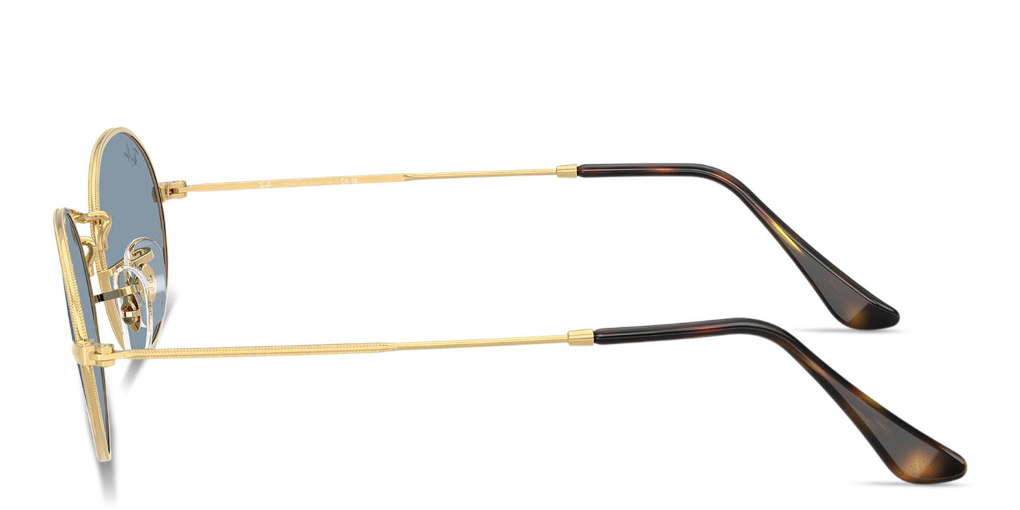 Ray-Ban Oval Metal Summer Capsule Unisex Sunglasses in Gold – Product Photo 2