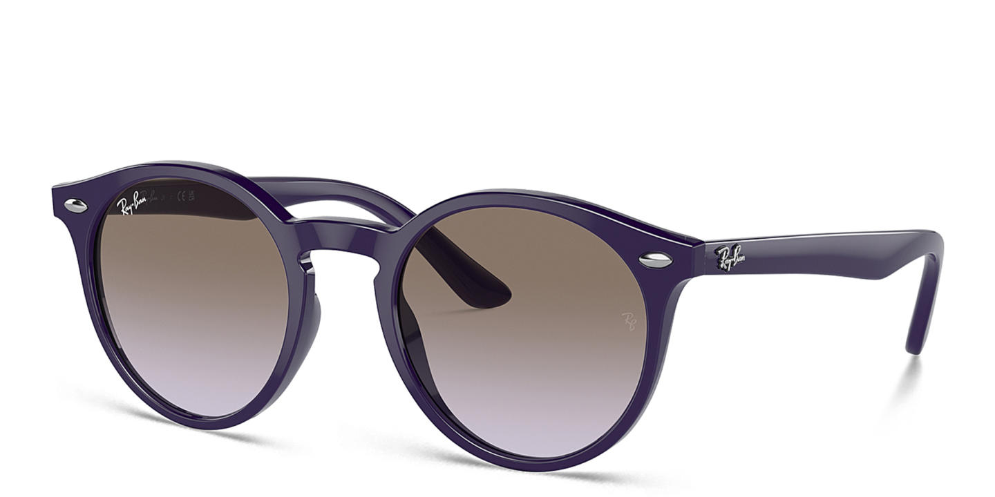 Ray-Ban Junior Logo Kids Panthos Sunglasses in Violet – Product Photo 1