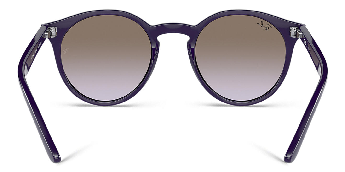 Ray-Ban Junior Logo Kids Panthos Sunglasses in Violet – Product Photo 3