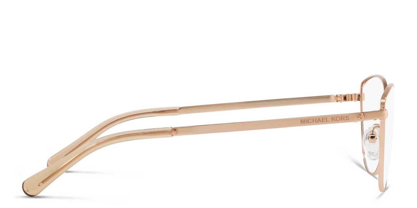 Michael Kors Buena Vista Cat-Eye Eyeglasses in Rose Gold – Product Photo 2