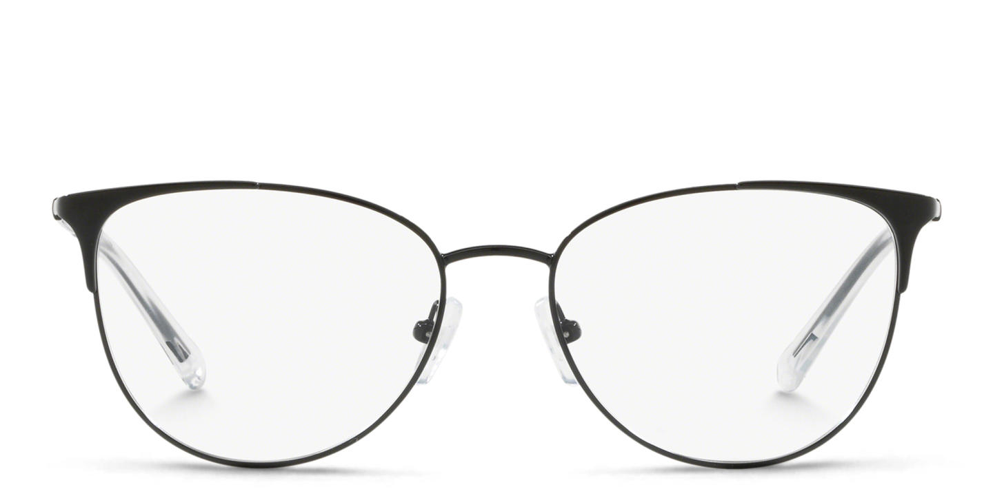 Armani Exchange A|X Logo Cat-Eye Eyeglasses in Black – Product Photo 0