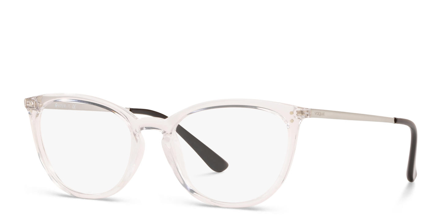 Vogue Eyewear Cat-Eye Eyeglasses in Silver – Product Photo 1