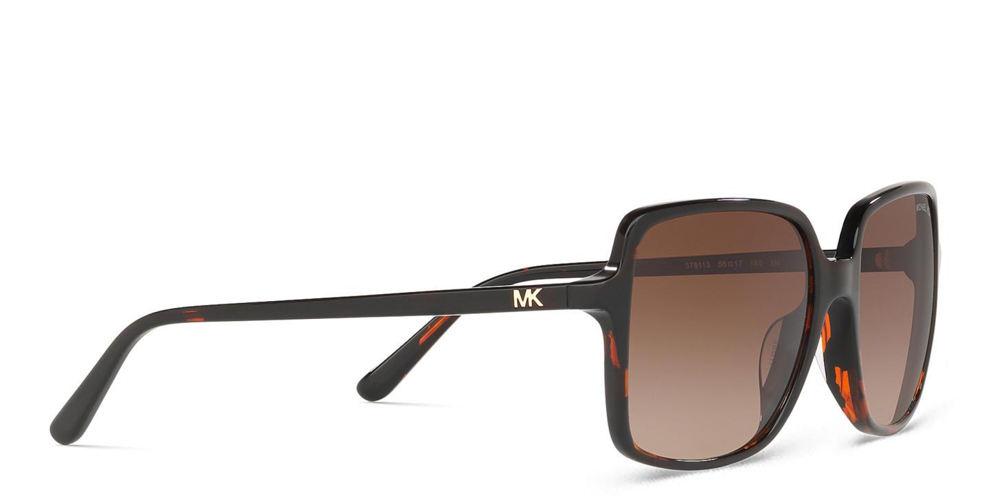 Shop Michael Kors Isle Of Palms Oversized Square Sunglasses in Havana online.