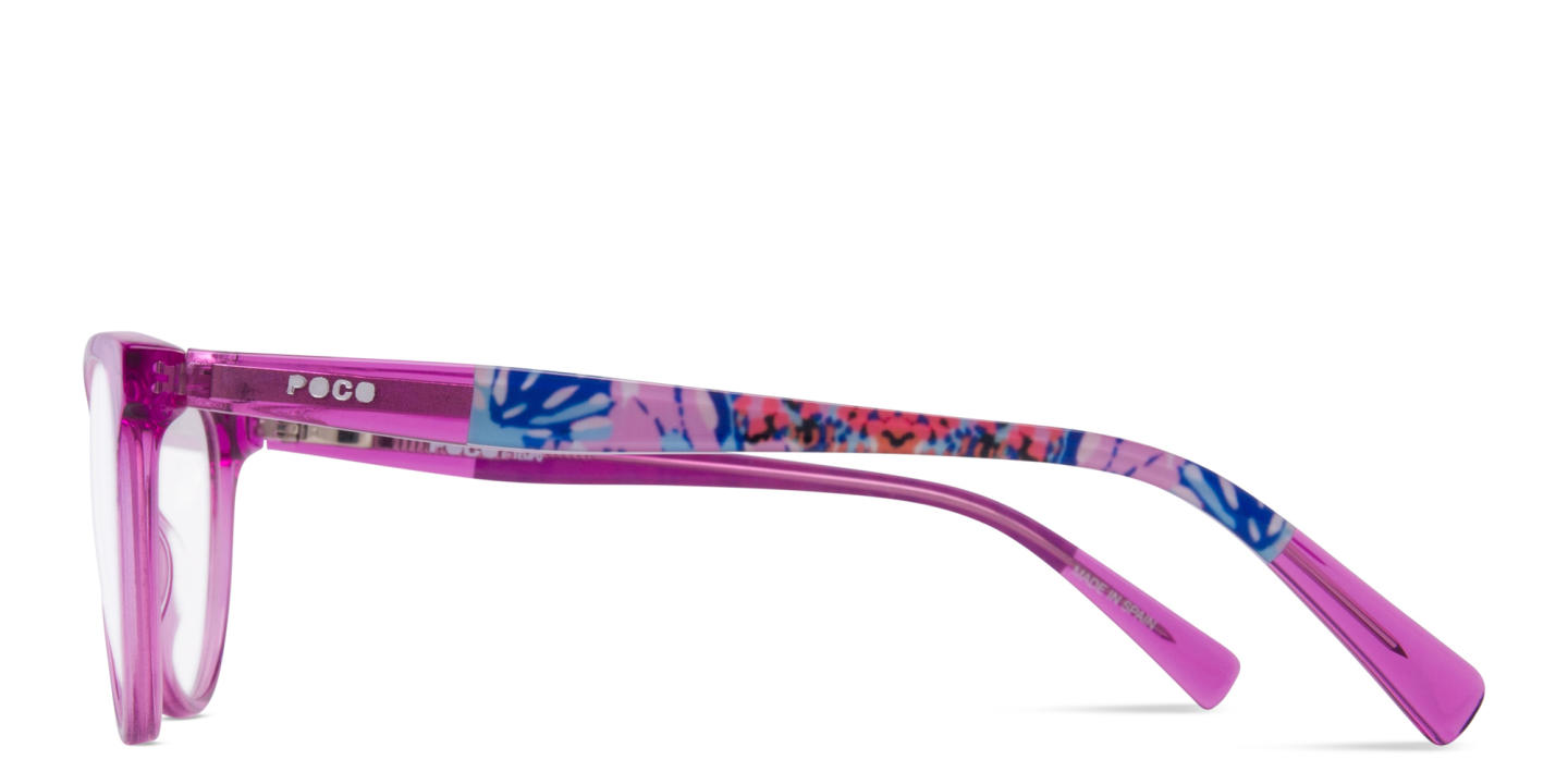 Tempo Cat-Eye Eyeglasses in Purple – Product Photo 2