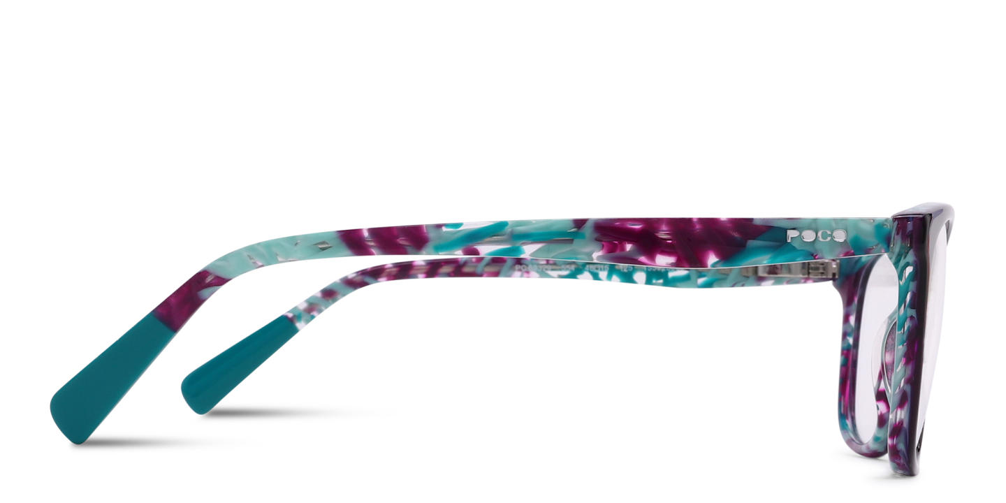 Tempo Square Eyeglasses in Flashy – Product Photo 3