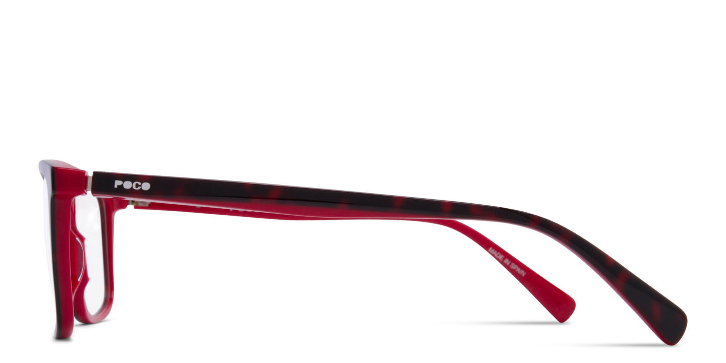 Tempo Square Eyeglasses in Havana – Product Photo 2