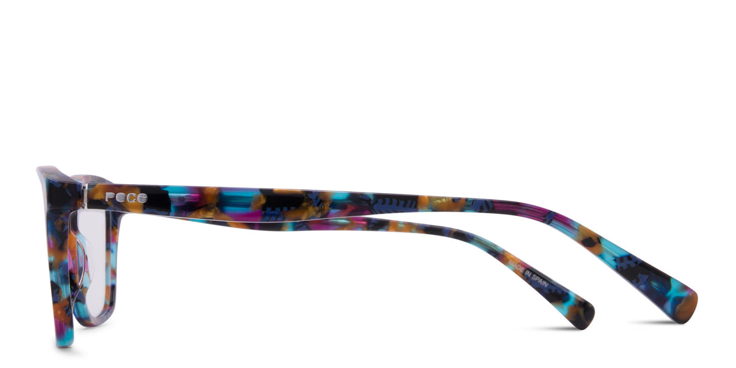 Tempo Square Eyeglasses in Flashy – Product Photo 2