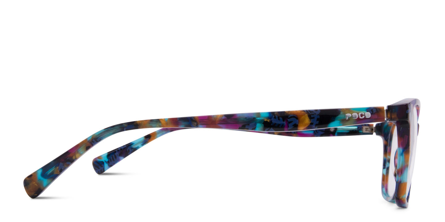 Tempo Square Eyeglasses in Flashy – Product Photo 3