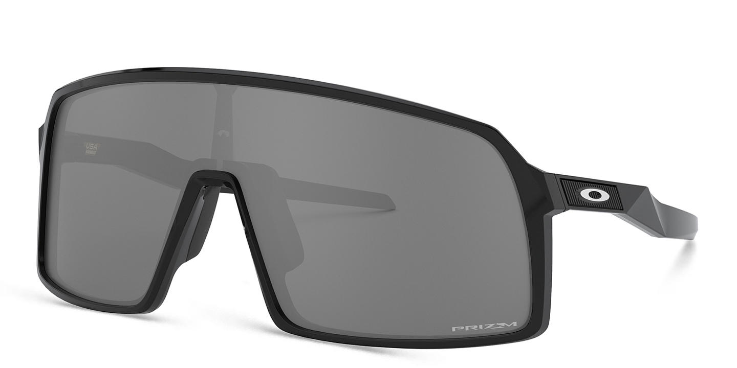 Oakley Sutro Mask Sunglasses in Polished Black – Product Photo 1