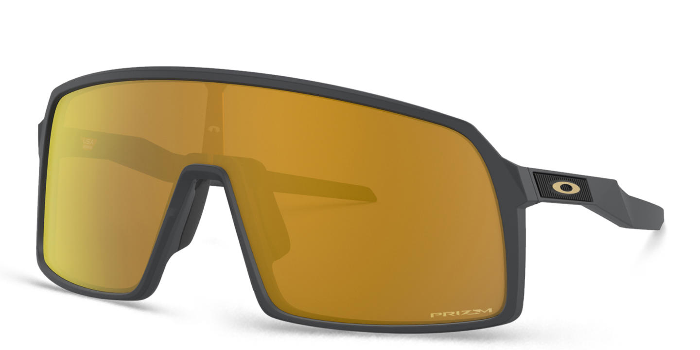 Oakley Sutro Oversized Wide Mask Sunglasses in Matte Carbon – Product Photo 1
