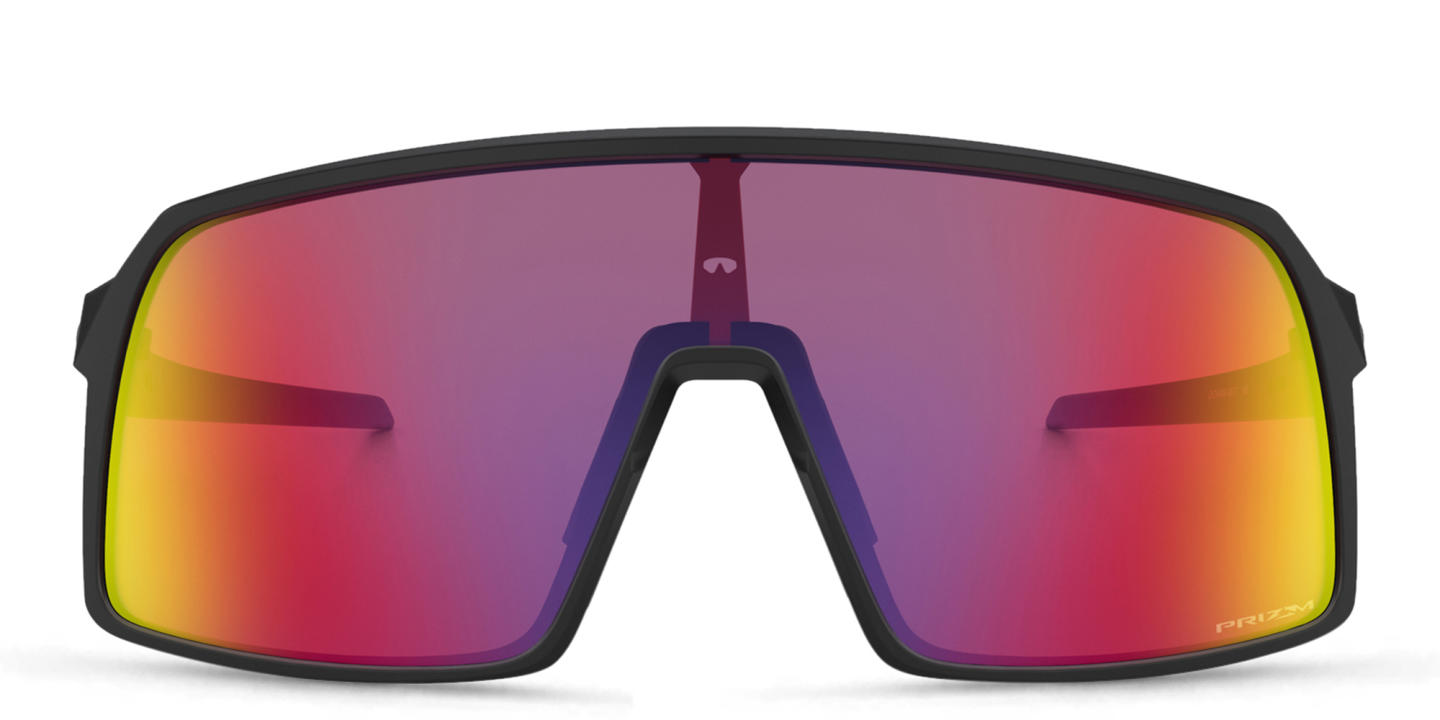 Oakley Sutro Oversized Wide Mask Sunglasses in Matte Black – Product Photo 0