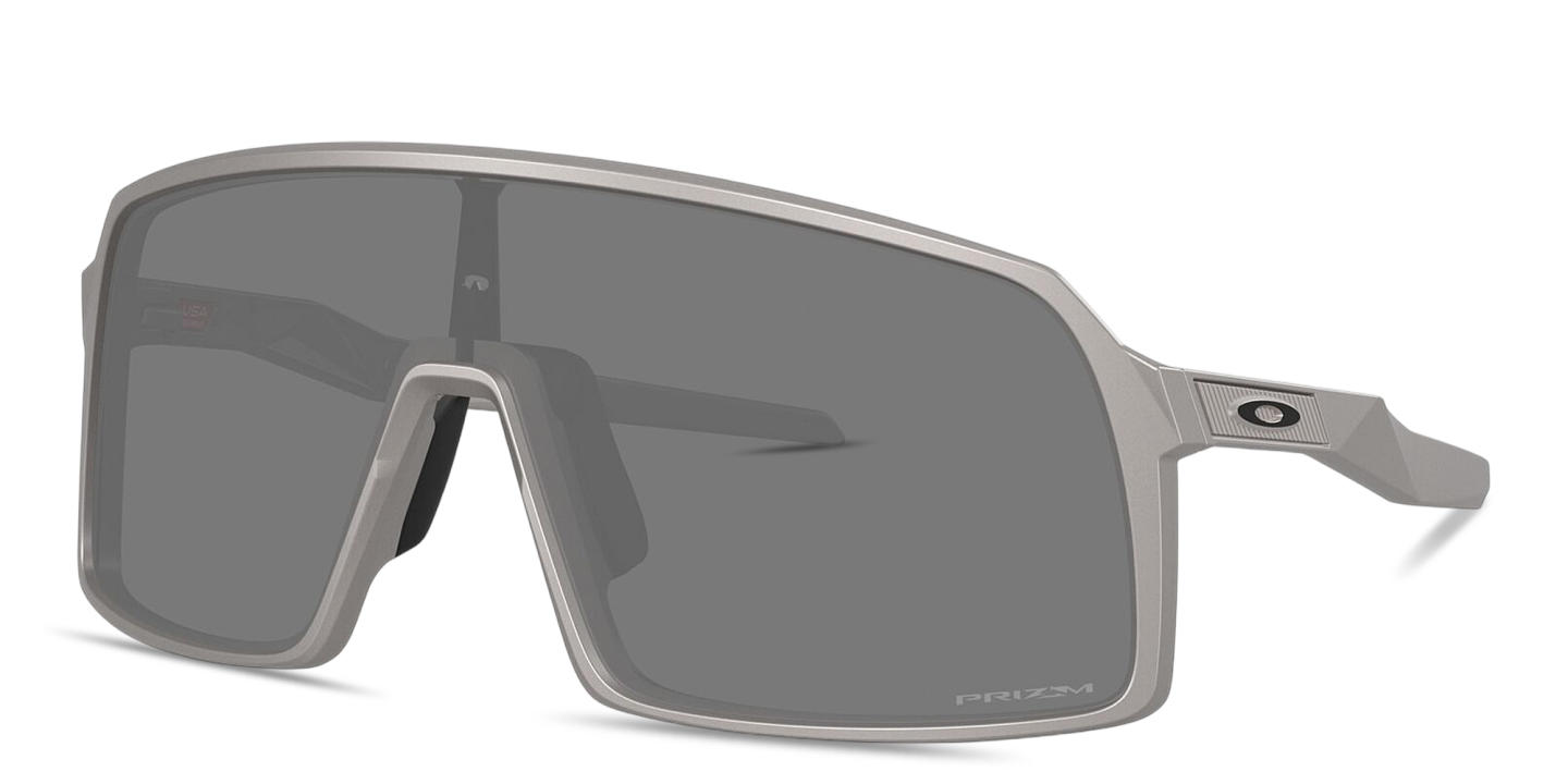 Oakley Sutro Oversized Mask Sunglasses in Titanium – Product Photo 1