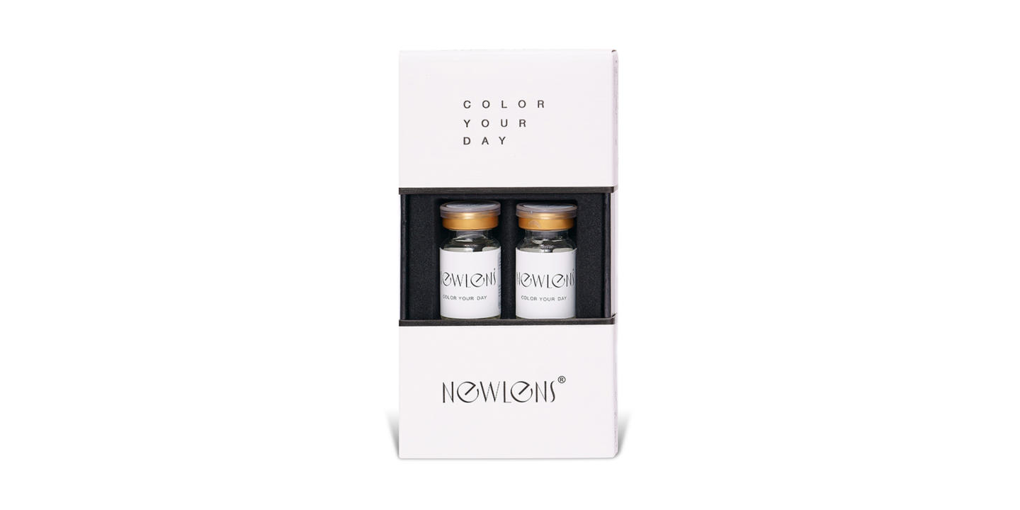 NEWLENS Monthly Color Contact Lenses in Mint – Product Photo 2