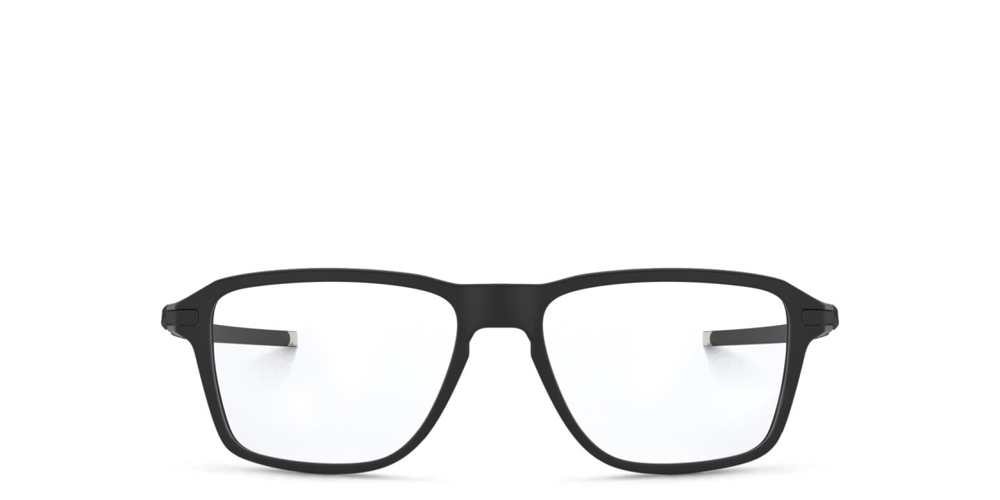 Oakley Square Eyeglasses in Satin Black – Product Photo 0