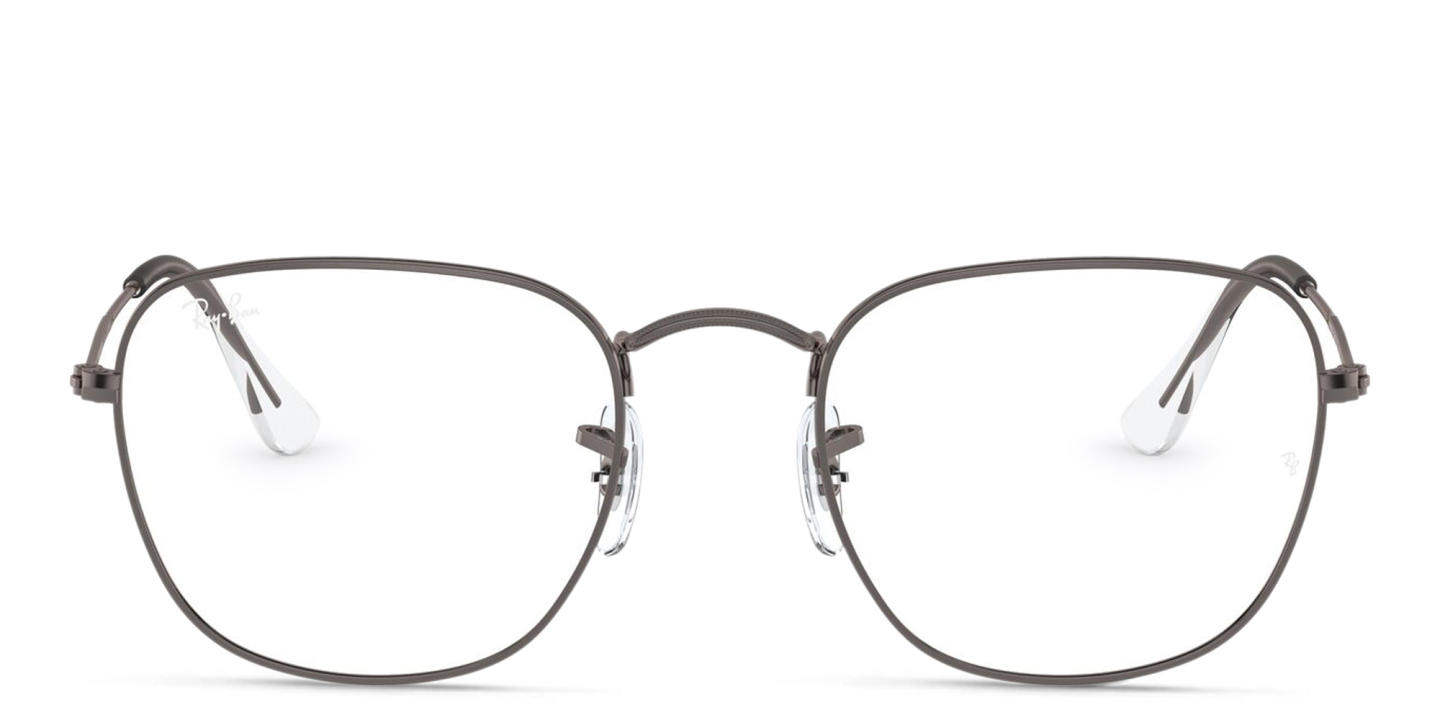Ray-Ban Frank Unisex Square Eyeglasses in Gunmetal – Product Photo 0