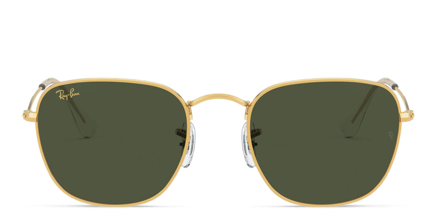 Ray-Ban Frank Square Sunglasses in Gold – Product Photo 0