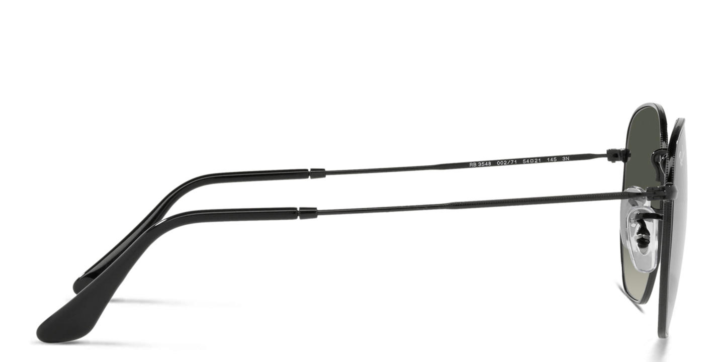 Ray-Ban Hexagonal Unisex Sunglasses in Black – Product Photo 2