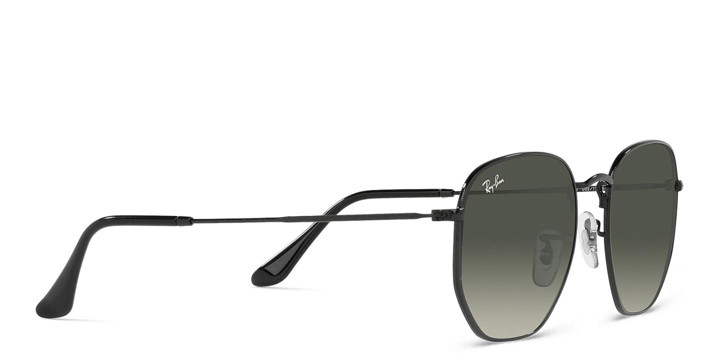 Ray-Ban Hexagonal Unisex Sunglasses in Black – Product Photo 3