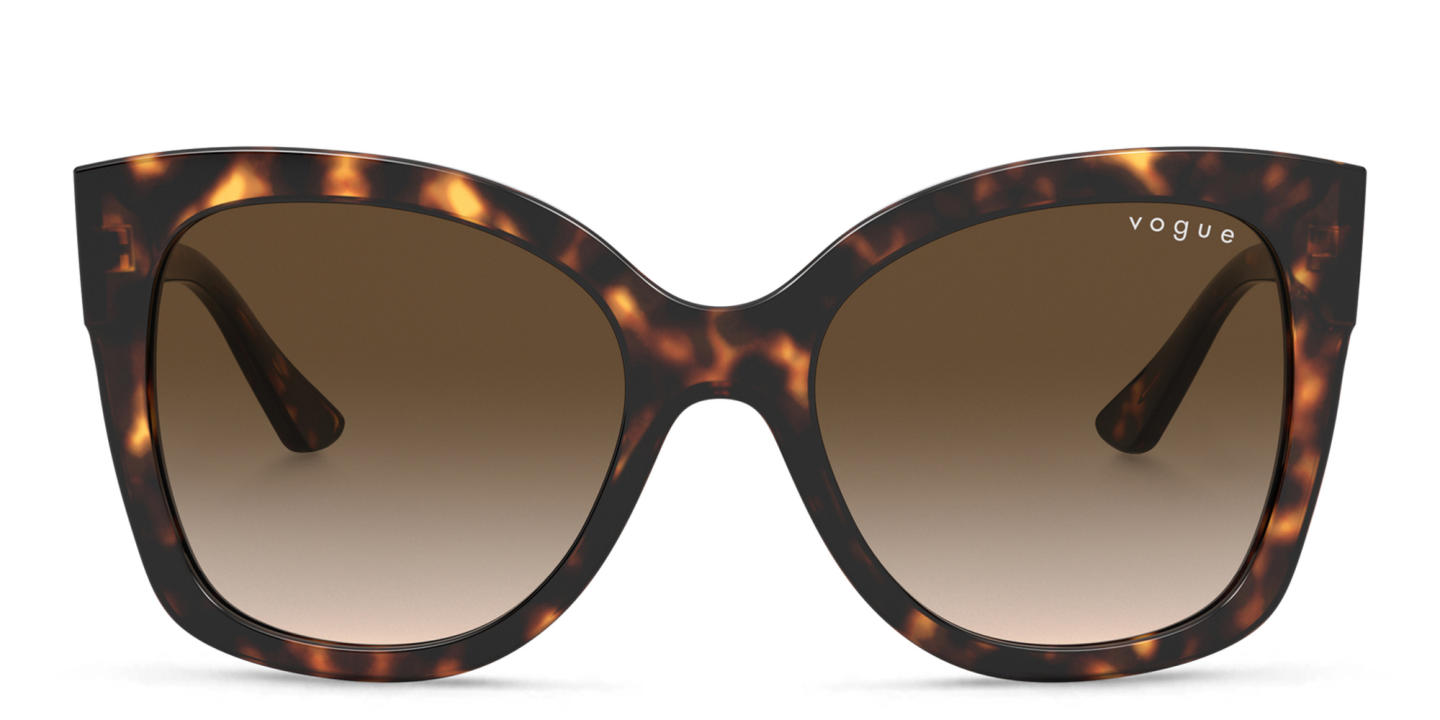 Vogue Eyewear Oversized Cat-Eye Sunglasses in Havana – Product Photo 0