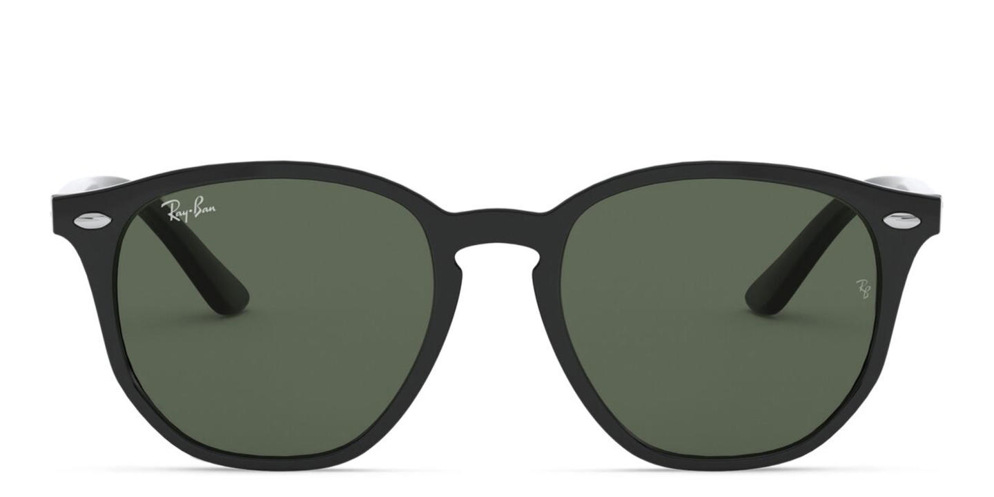 Ray-Ban Junior Kids Irregular Polished Sunglasses in Black – Product Photo 0