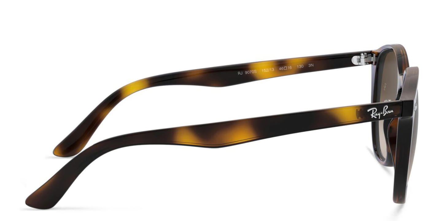 Ray-Ban Junior Kids Irregular Sunglasses in Havana – Product Photo 2