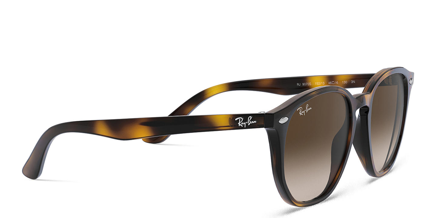 Ray-Ban Junior Kids Irregular Sunglasses in Havana – Product Photo 3