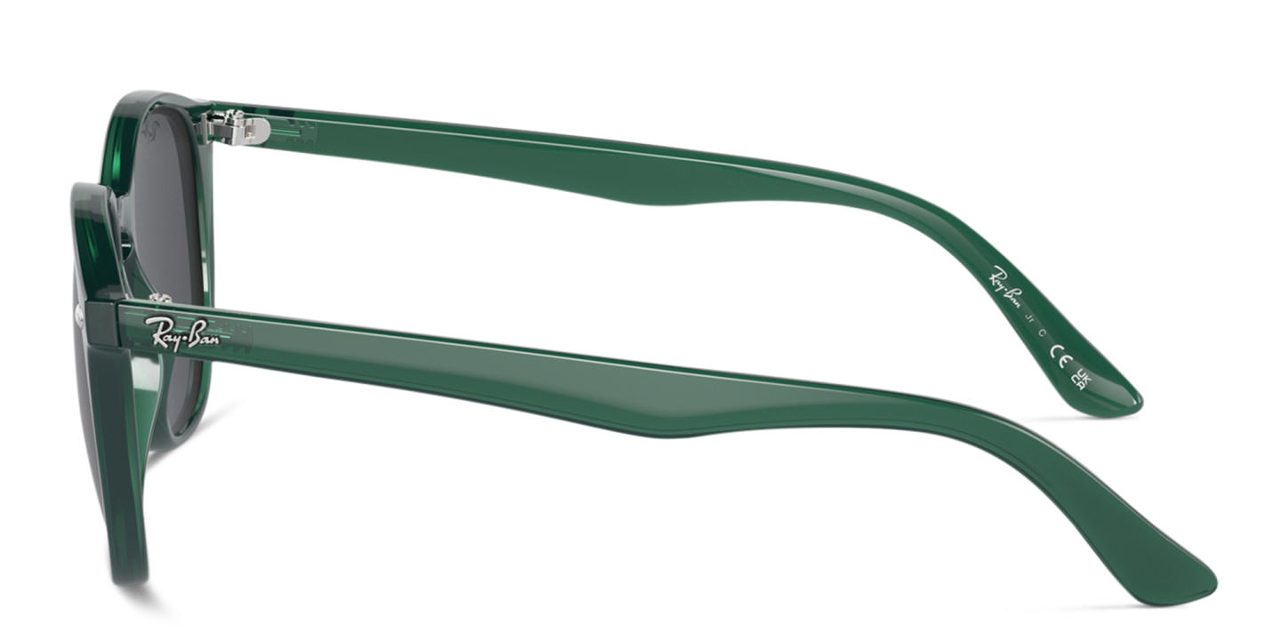 Ray-Ban Junior Kids Irregular Sunglasses in Green – Product Photo 2