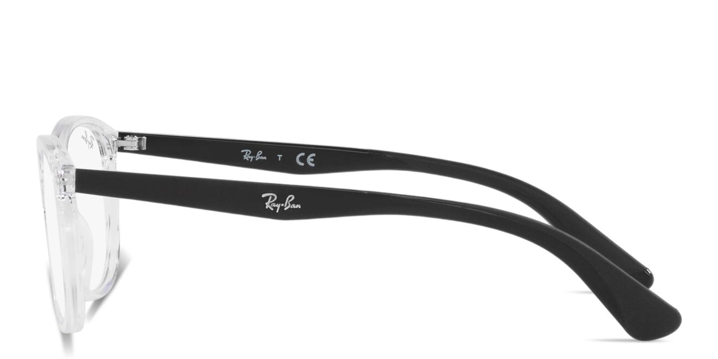 Ray-Ban Junior Optics Kids Square Eyeglasses in Transparent – Product Photo 2