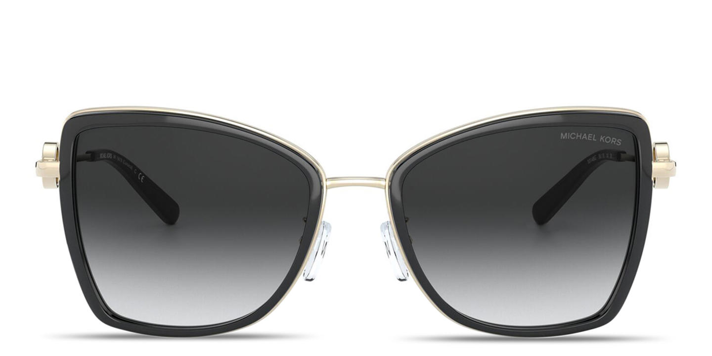 Michael Kors Corsica Butterfly Sunglasses in Black Gold – Product Photo 0