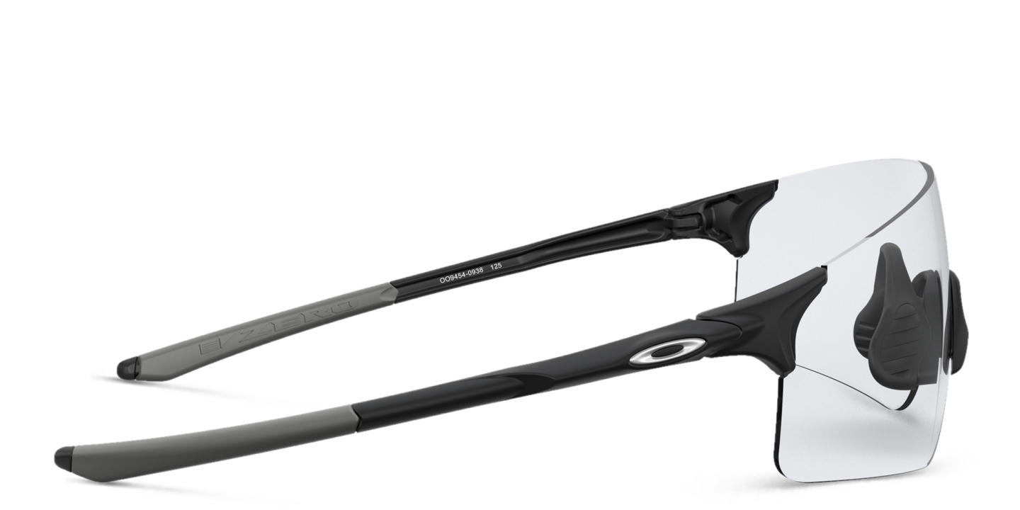 Shop Oakley EVZero™ Blades Rimless Wide Rectangle Sunglasses in Black online.