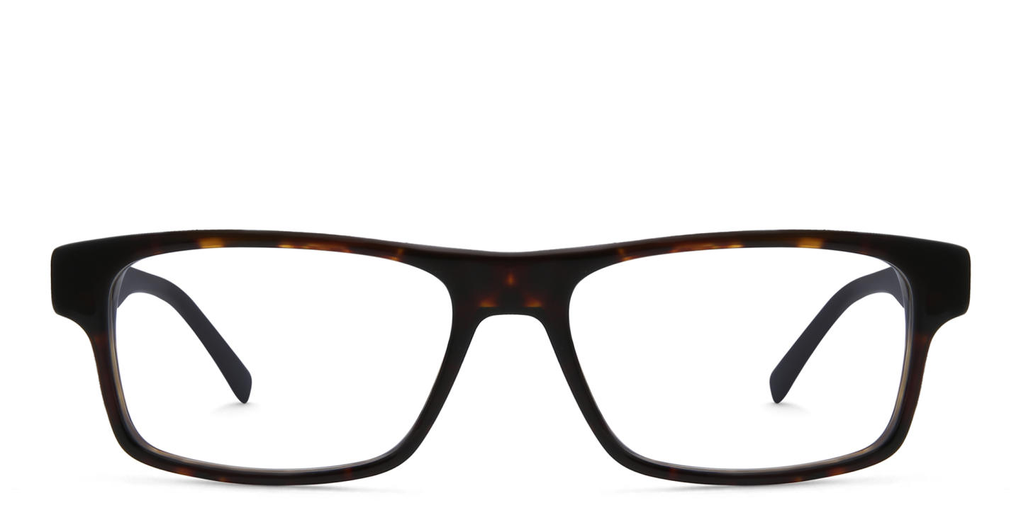 EYE'M Rectangle Eyeglasses in Havana – Product Photo 0