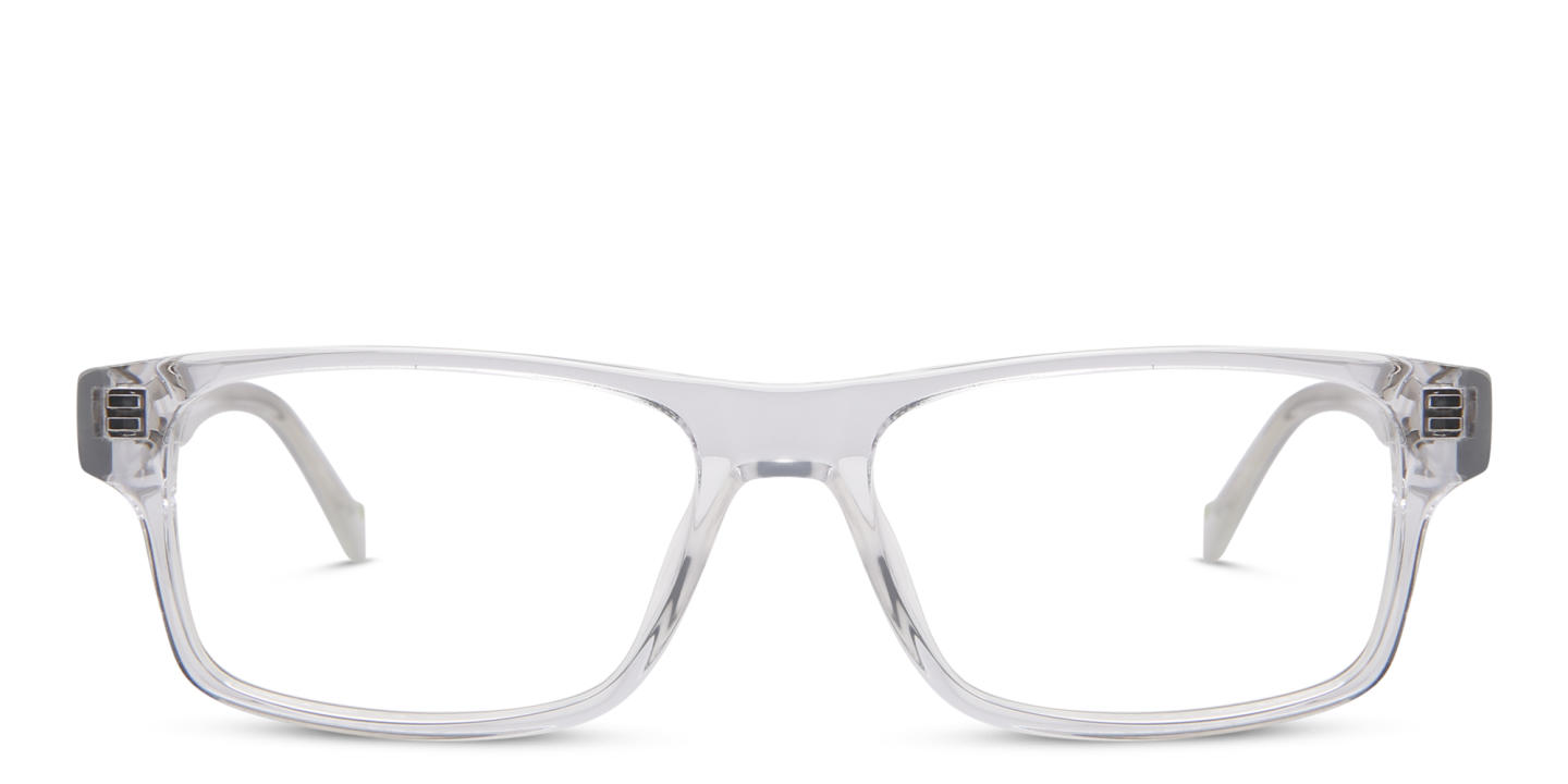 EYE'M Rectangle Eyeglasses in Clear – Product Photo 0