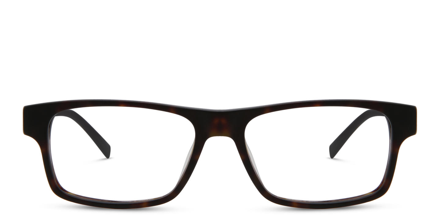 EYE'M Rectangle Eyeglasses in Dark Havana – Product Photo 0