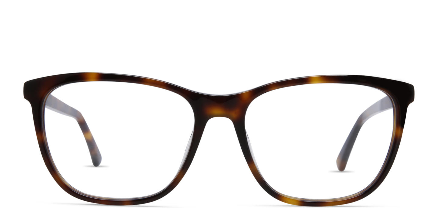 EYE'M Square Eyeglasses in Havana – Product Photo 0