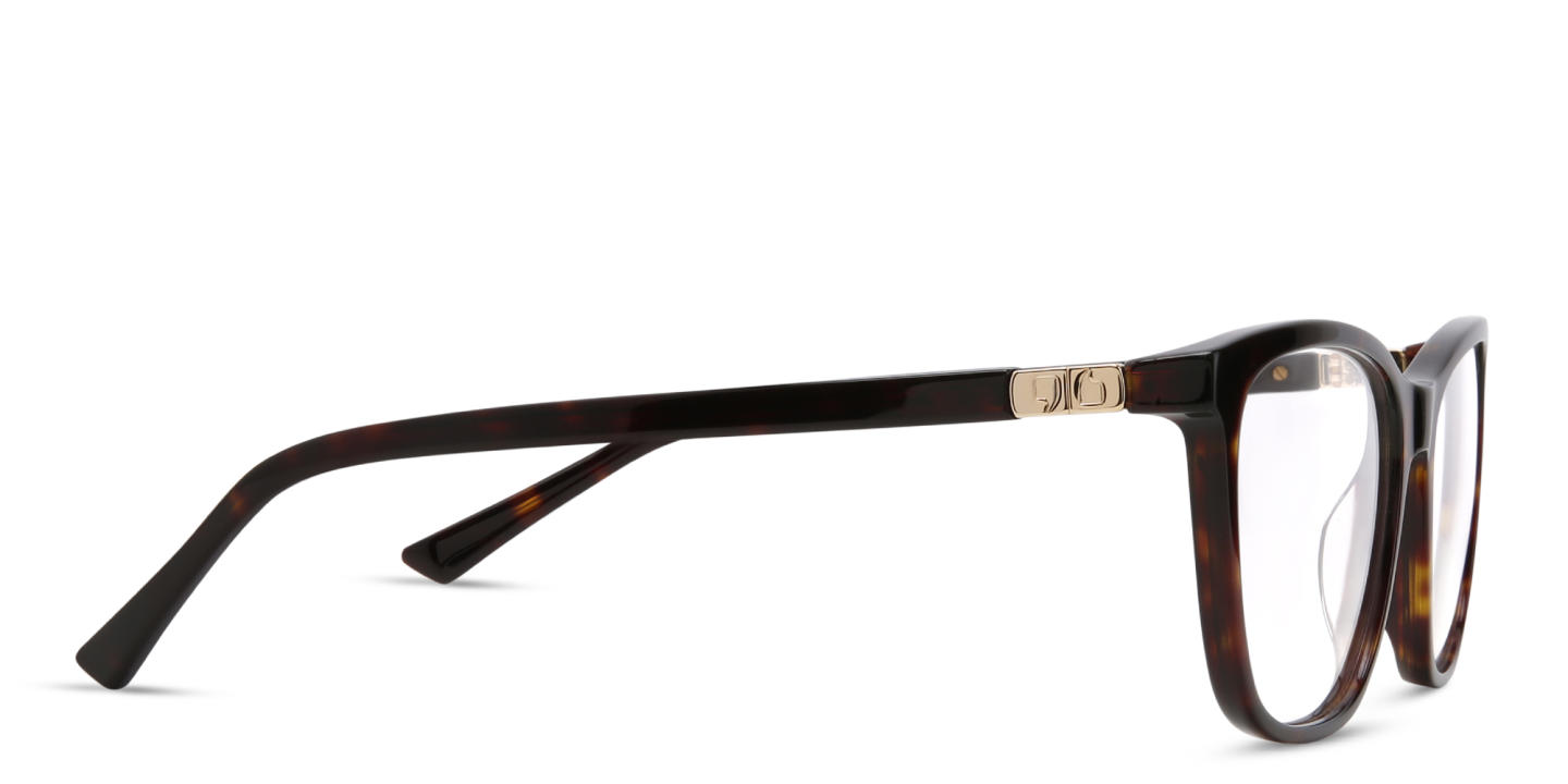 EYE'M Square Eyeglasses in Dark Havana – Product Photo 3