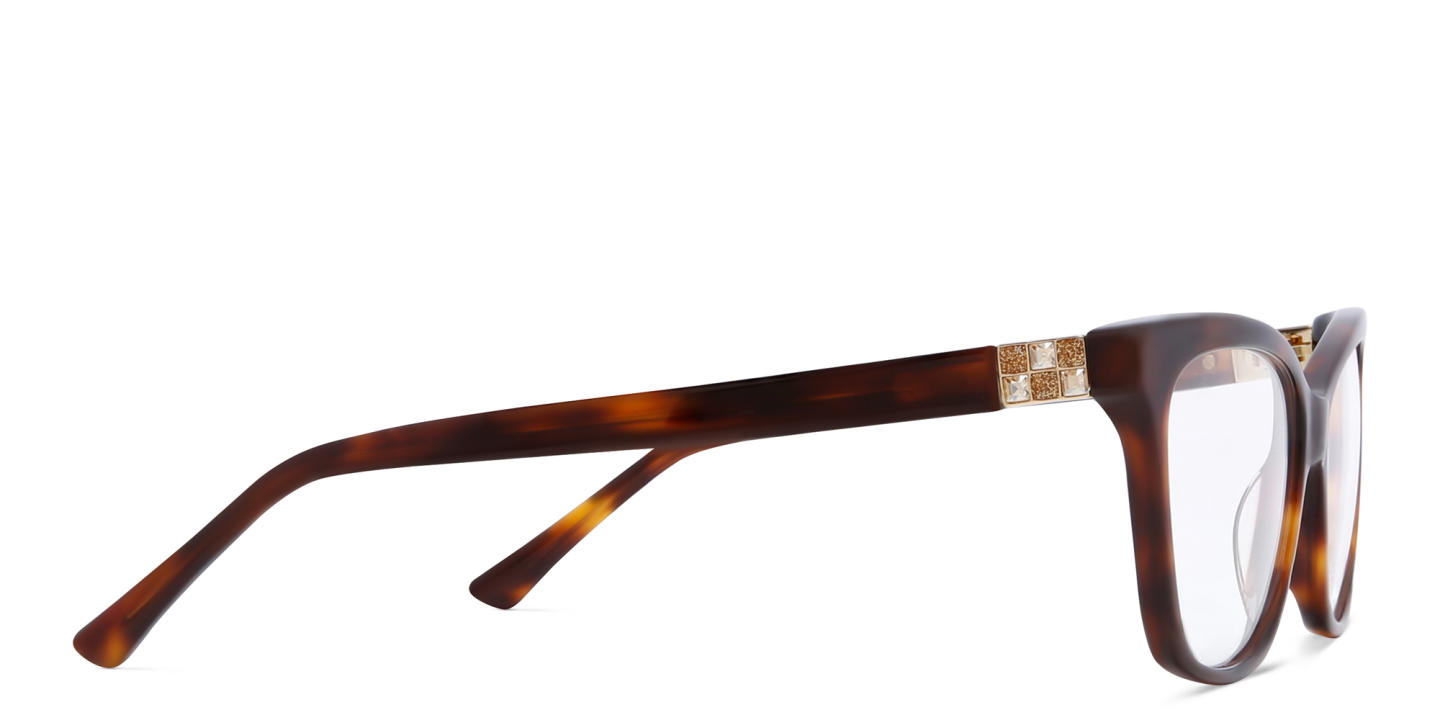 EYE'M Cat Eye Eyeglasses in Havana – Product Photo 3