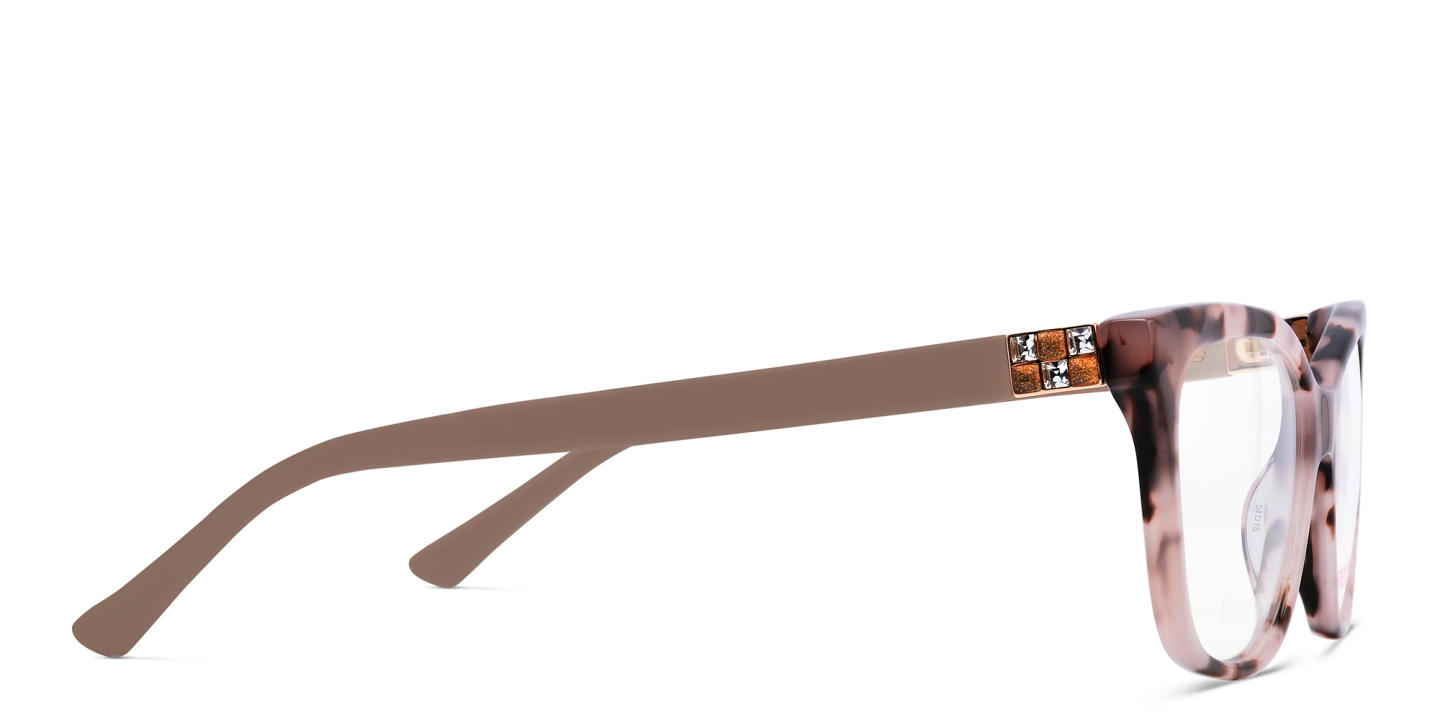 EYE'M Cat Eye Eyeglasses in Nude – Product Photo 3