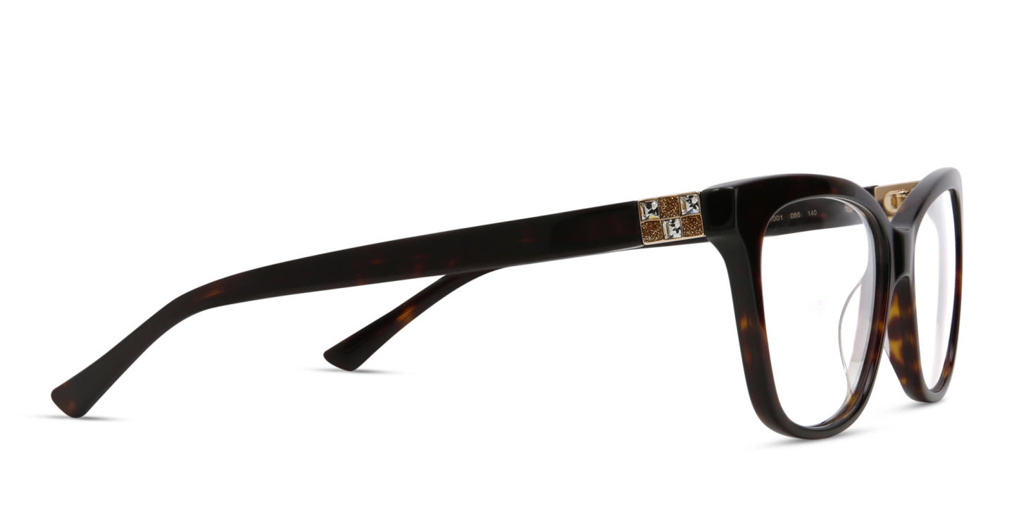 EYE'M Cat Eye Eyeglasses in Dark Havana – Product Photo 3