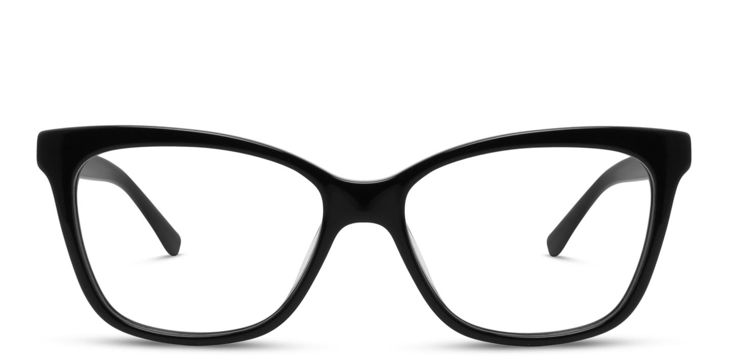 EYE'M Cat Eye Eyeglasses in Matte Black – Product Photo 0