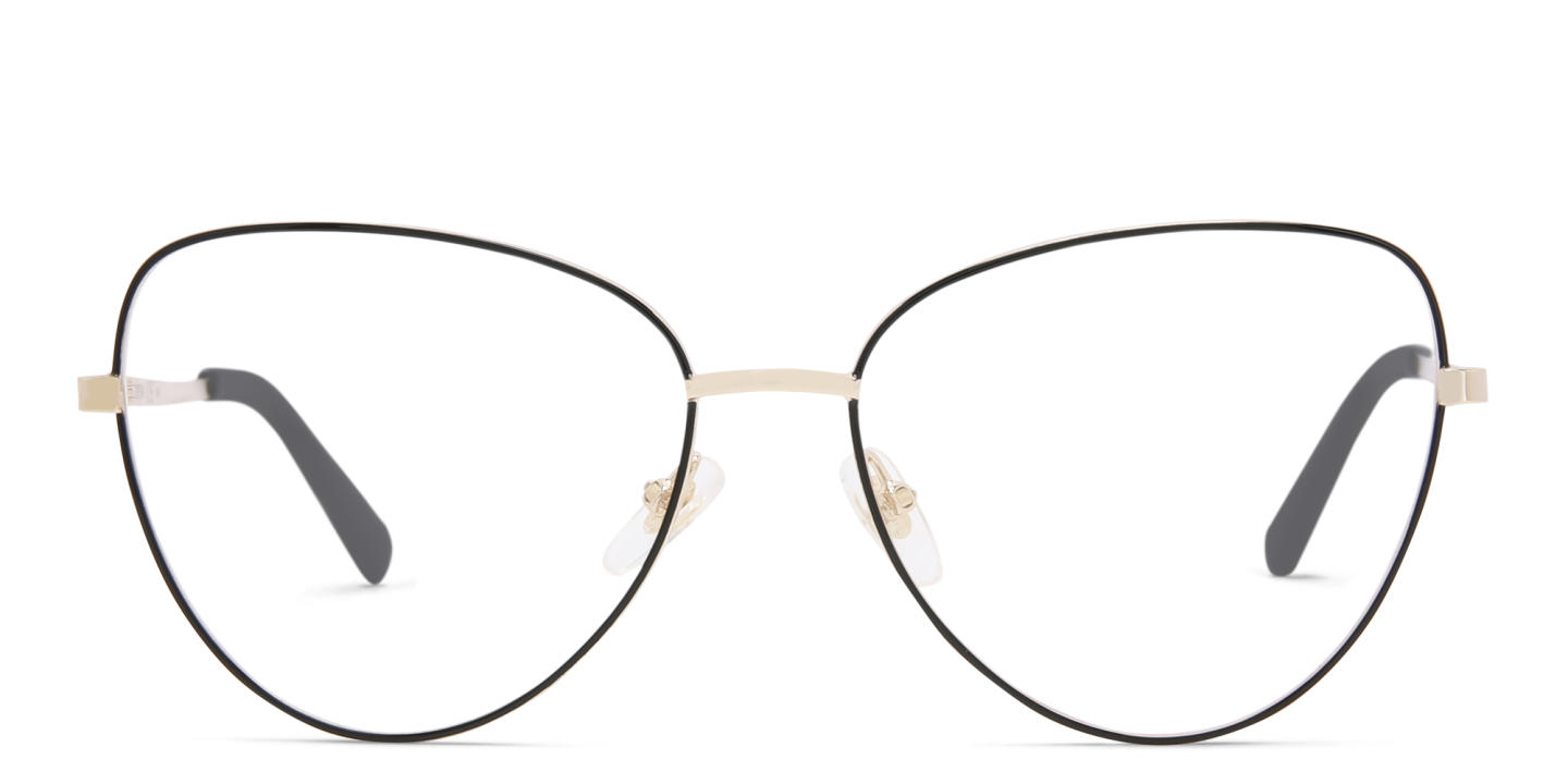 EYE'M Cat Eye Eyeglasses in Black – Product Photo 0