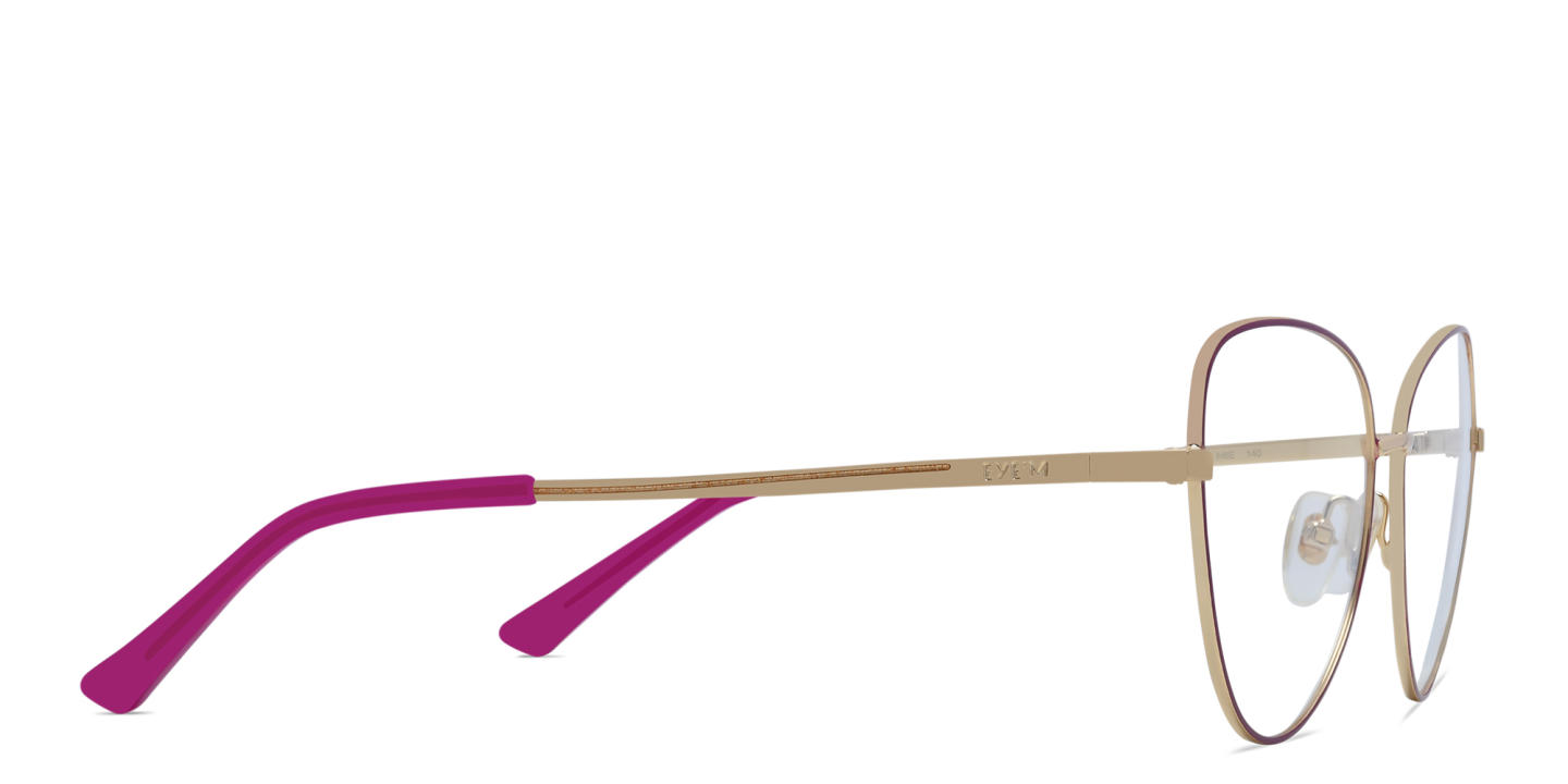 Shop EYE'M Cat Eye Eyeglasses in Purple online.