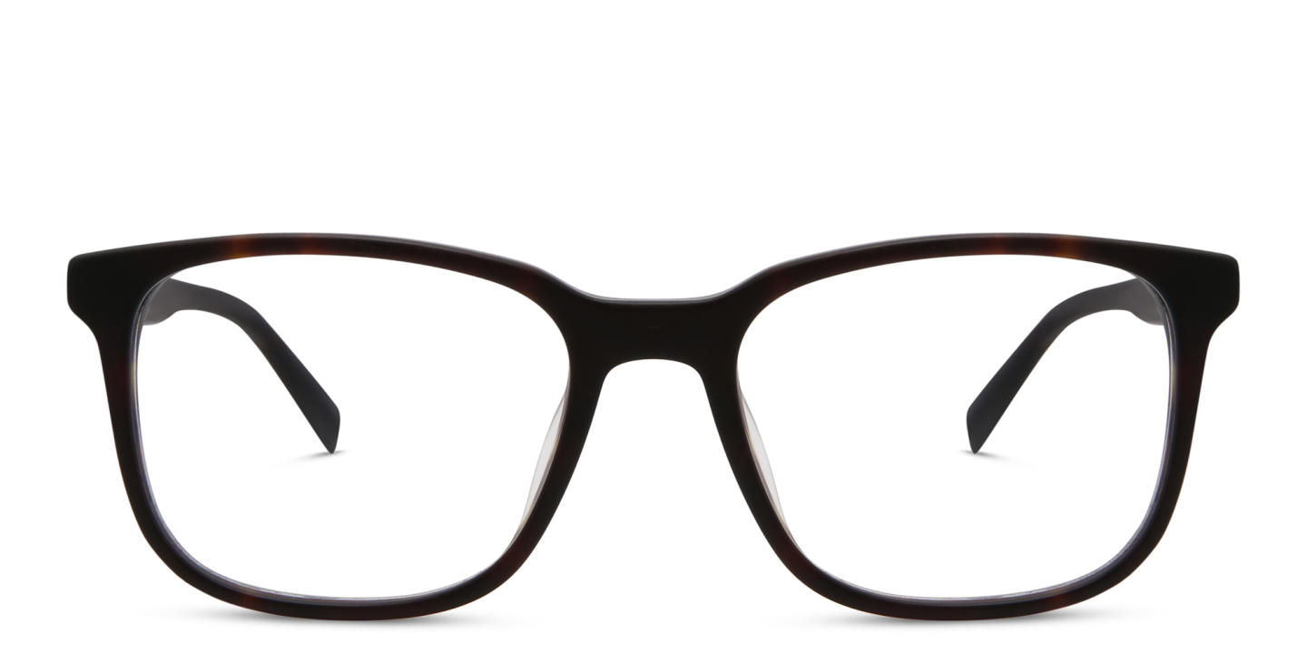 Shop EYE'M Square Eyeglasses in Dark Havana online.