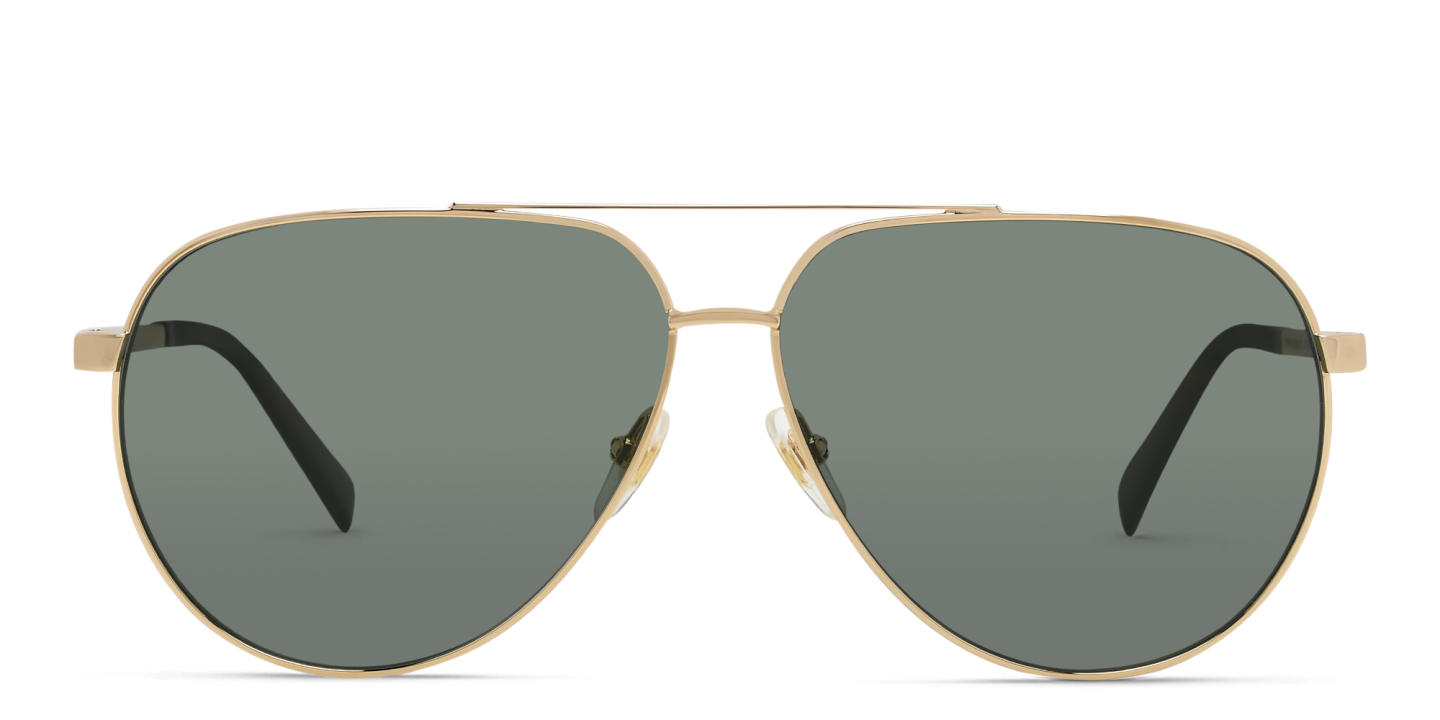 EYE'M Aviator Sunglasses in Gold – Product Photo 0