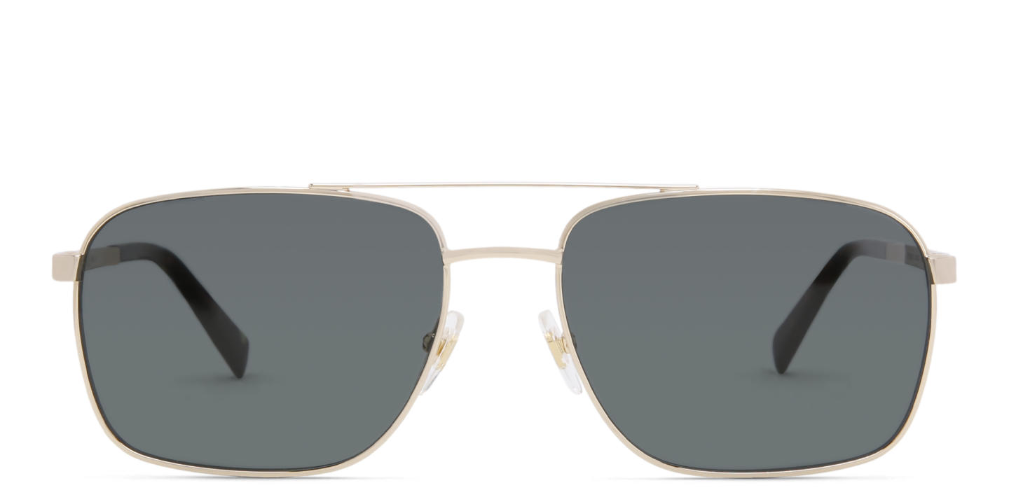 EYE'M Square Sunglasses in Gold – Product Photo 0