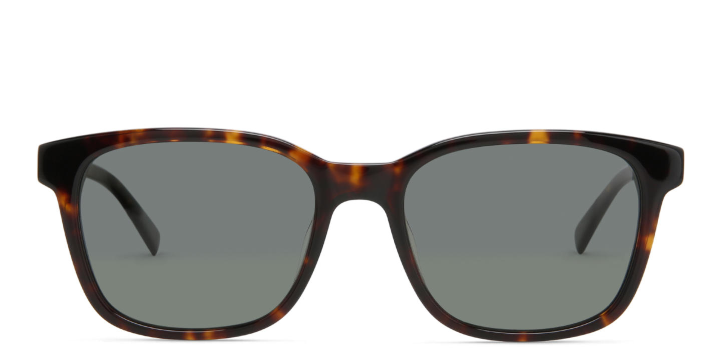 Shop EYE'M Square Sunglasses in Havana online.