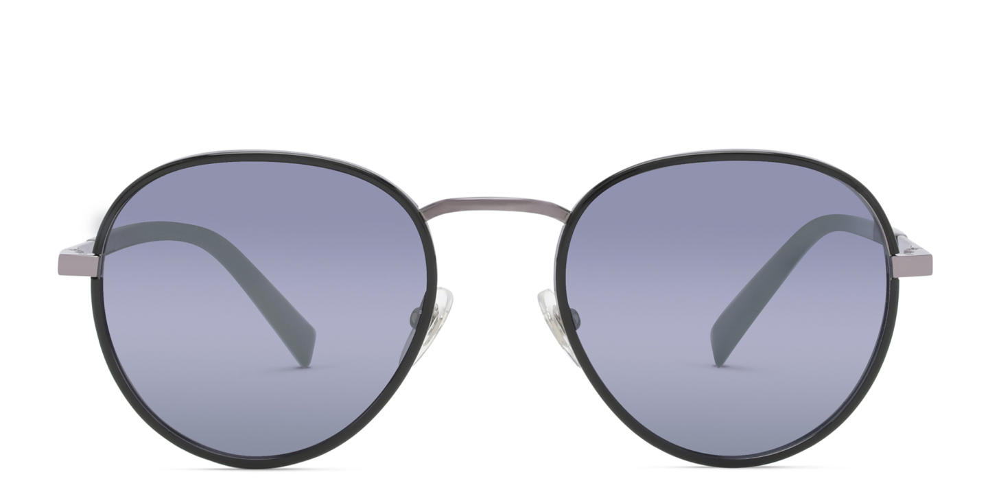 Shop EYE'M Round Sunglasses in Gunmetal online.