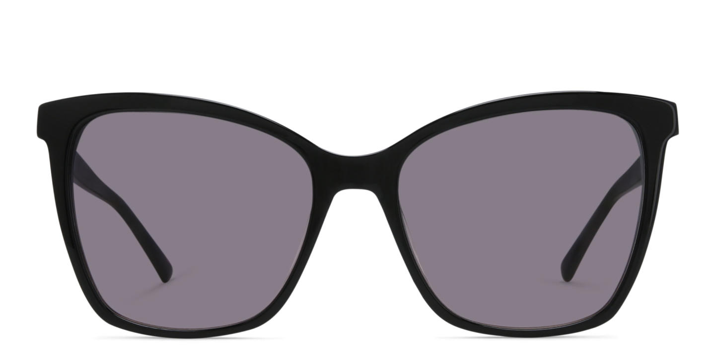 EYE'M Cat Eye Sunglasses in Black – Product Photo 0