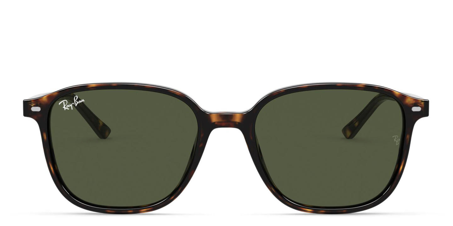 Ray-Ban Leonard Square Sunglasses in Tortoise – Product Photo 0