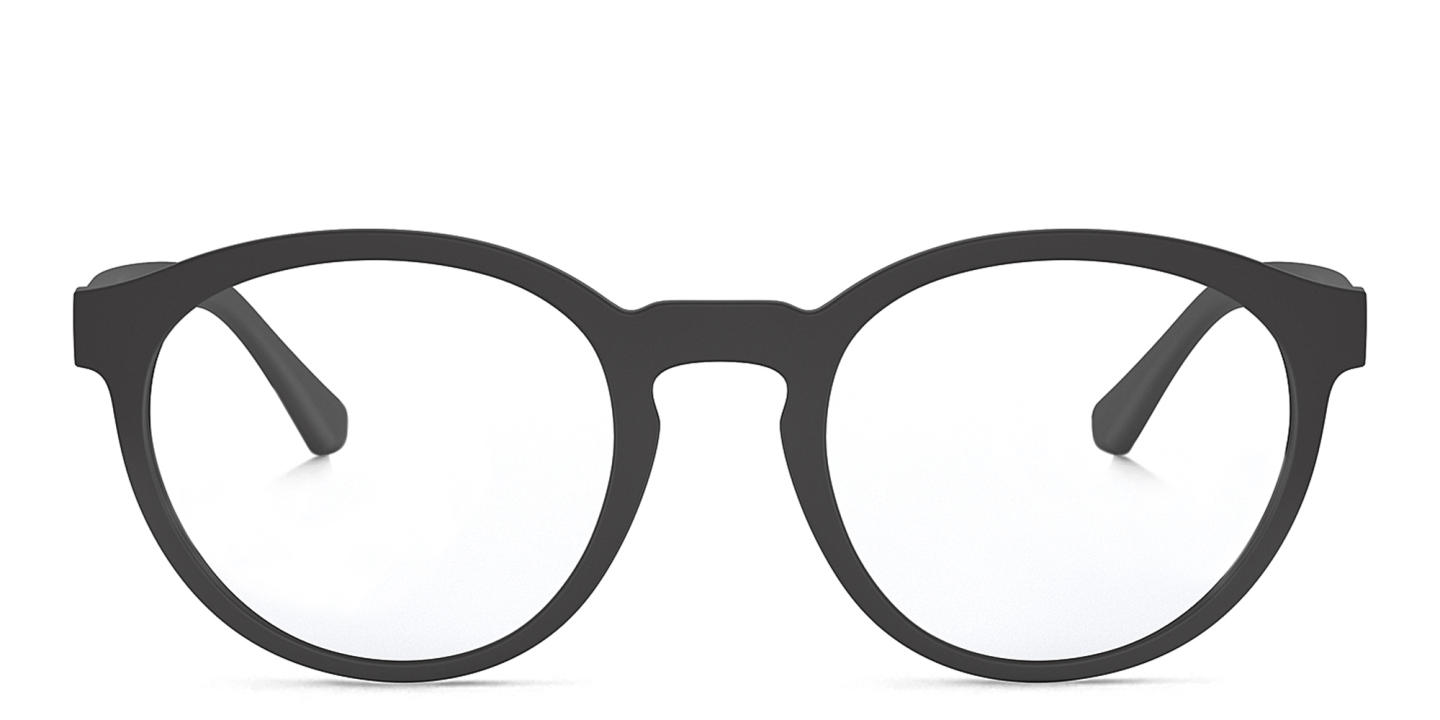 Emporio Armani Panthos Eyeglasses in Black – Product Photo 0