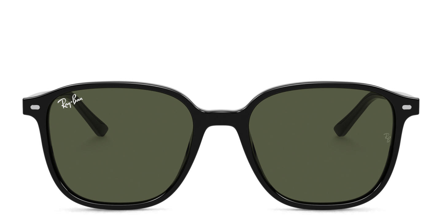 Ray-Ban Leonard Unisex Square Sunglasses in Black – Product Photo 0